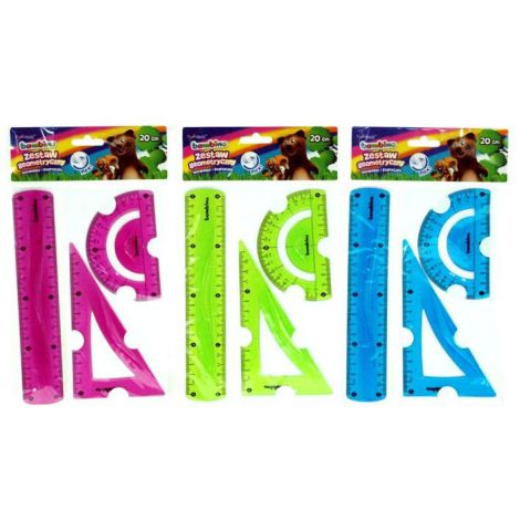 Zestaw geometryczny Bambino Flexi 20cm - 3